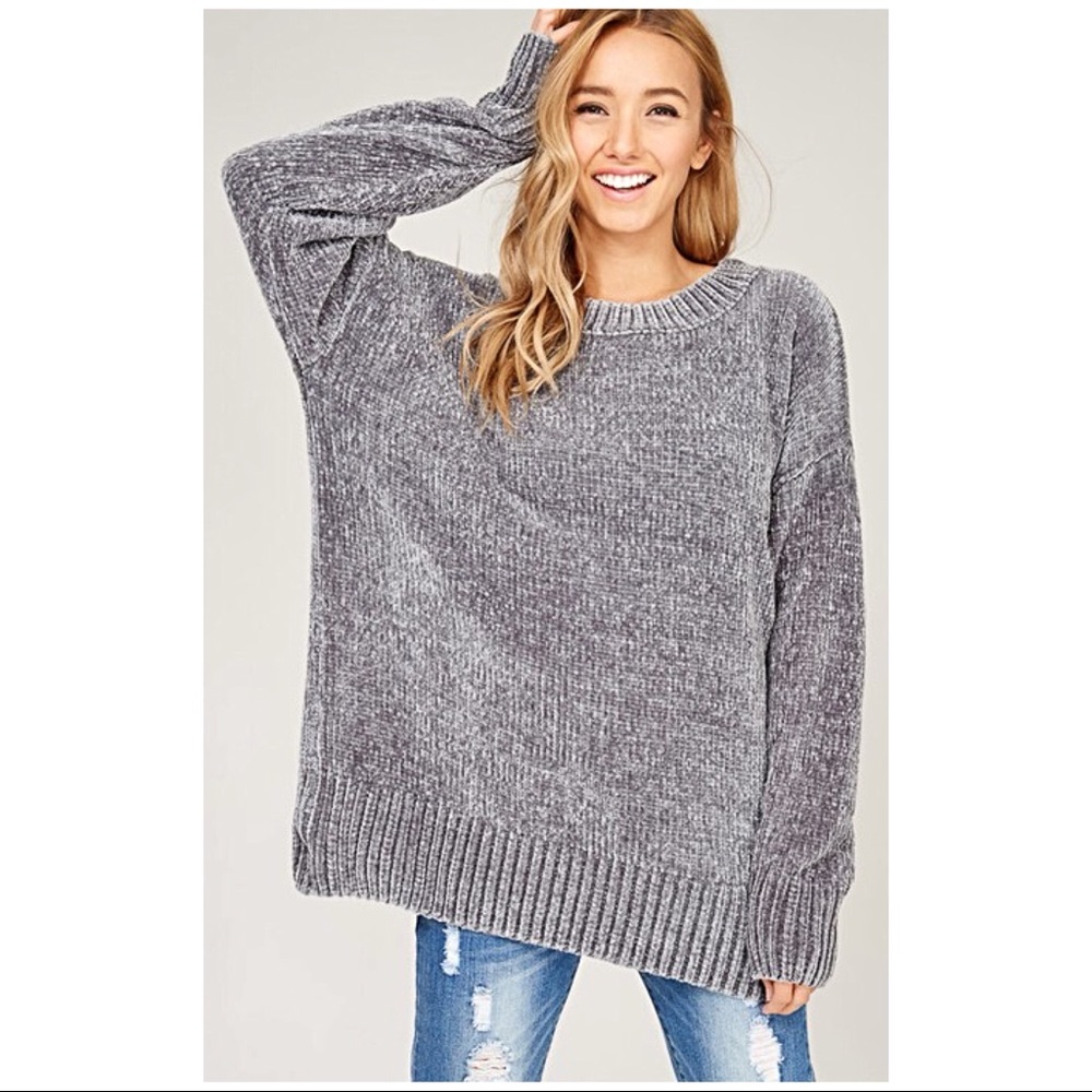 Last One! Chenille Sweater - Picture 2 of 7